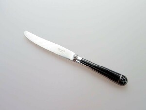 クリストフル ナイフ ● タリスマン テーブル ナイフ シルバー 黒 ブラック 銀 24.5cm Talisman