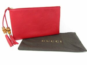 GUCCI グッチ レザー クラッチ バッグ 449652 ▼SB5156