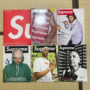 激レア 美品 Supreme Book Volume 1〜6 計6冊セット シュプリーム ムック本 雑誌 マガジン