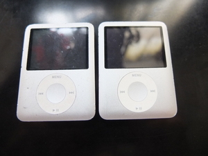 Apple iPod nano 3rd 4GB & 8GB 2台セット シルバー 第3世代 A1236