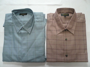 長袖カラーYシャツ　　21Century　　　Lサイズ　　２枚　　　未使用品