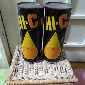 HI-C 空き缶 昭和レトロ 当時物