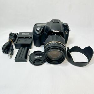 PENTAX ペンタックス　K10 D SR デジタル一眼レフカメラ　レンズTAMRON AF 18-250mm 1:3.5-6.3(IF) MACRO $62 A18 動作品　中古品