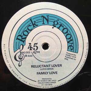 Family Love / Reluctant Lover - Hooked On You　[Rock N Groove - RNG 003]