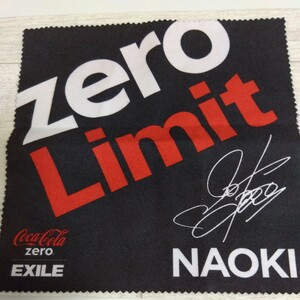 EXILE　小林直己　マルチクリーナーハンカチ　コカ・コーラ　サイン入