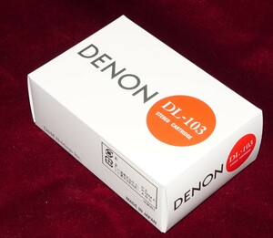 A&P　DENON;;DL103：MCカ-トリッジ：新品（定価￥53900）：（送料無料）⑨