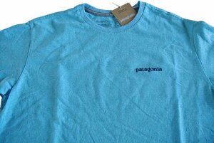■未使用■【新品S】パタゴニア M’s P-6ロゴ・レスポンシビリティー■ Patagonia Lago Blue (LAGB) ■