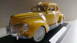 マイスト1/18◆1939 Ford Deluxe Coupe ◆ 1939 フォード デラックス クーペ