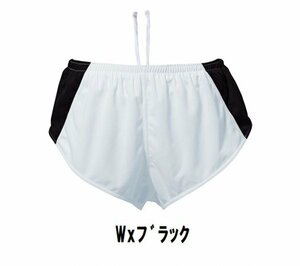 1199円 新品 メンズ ランニング パンツ Wxブラック サイズ130 子供 大人 男性 女性 wundou ウンドウ 5580 陸上