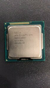 CPU インテル Intel Core I7-3770 プロセッサー 中古 動作未確認 ジャンク品 - A238