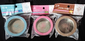 【非売品】BOSS　オリジナルマグネット缶ケース　全3種セット　スーホルムカフェ　サントリー　ノベルティ☆彡
