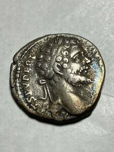古代ローマ帝国　デナリウス銀貨　セプティミウスセベルス帝　3.4g