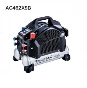 ②新品 マキタ AC462XSB 黒 高圧/一般圧対応 可搬型エアコンプレッサ タンク容量7L 46気圧 100V 50HZ/60HZ兼用 コンパクト＆低振動代引不可