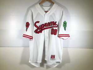 Supreme シュプリーム 23AW Mitchell & Ness Downtown Hell Baseball Jersey ダウンタウンヘルベースボールジャージ サイズ L 未使用品