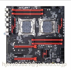HUANANZHI X99-8D3 マザーボード Intel C612 LGA 2011-3 E-ATX メモリ最大256G対応 保証あり　