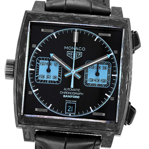 【美品】【中古】【世界限定500本】TAG HEUER タグ・ホイヤー モナコ クロノ キャリバー11 バンフォード CAW2190.FC6437