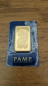 PAMP Suisse .9999 Fine Gold Bar パンプ スイス 100g ゴールドバー 24K