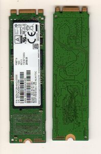 M.2 SSD SATA Model MZ-NLN128C 128G (BIOS確認済 SAMSUNG) No.2