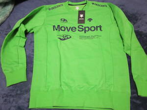 新品　MOVE SPORT　トレーナー（L)緑