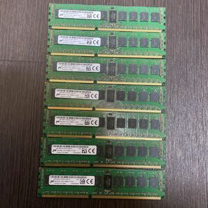 8GB 2R×8 PC3L-12800R　サーバー用7枚セット