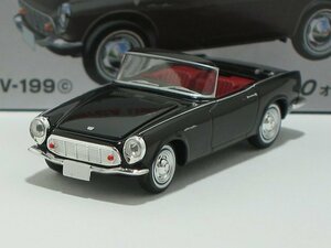 ホンダ S600 オープントップ（黒）LV-199c【トミーテック社1/64ミニカー】【トミカの時】