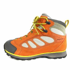 モンベル Montbell トレッキングシューズ ブーツ 371045103/1 GORE-TEX ゴアテックス オレンジ 25.0 アウトドア 登山 靴 レディース