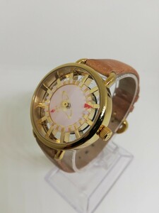 【稼働品】Vivienne Westwood ヴィヴィアンウエストウッド VV055PKTN OLレディースクォーツ腕時計