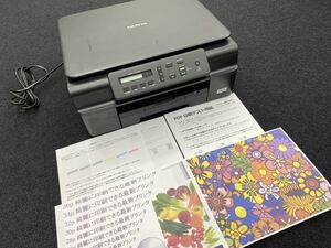 総印刷枚数600ページ/美品●ブラザー/brother 無線Wi-Fi A4プリンタ複合機 PRIVIO DCP-J137N 無線LAN●インク装着済