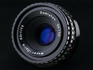 Meyer Optik DOMIPLAN 50mm F2.8 !! M42 マウント Trioplan メイヤー 1223