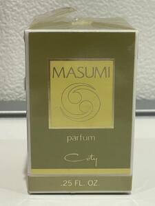 1792 未開封品 MASUMI Coty PARFUM 7.5ml コティ マスミ パルファム 香水