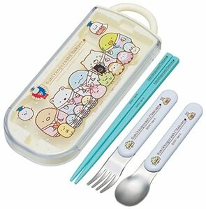 スケーター 子供用 抗菌 スライド トリオセット お弁当 箸 スプーン フォーク すみっコぐらし 学園 女の子 日本製 TACC2