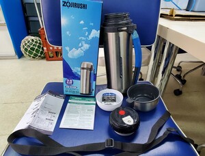 象印ZOJIRUSHIマホービン タフボーイSF-CC20 2.00L 水筒 ステンレスボトル