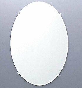 INAX小物　新品　防錆化粧鏡(だ円形)　KF-5070AC