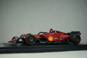 1/43 ルクレール バーレーン 優勝 LookSmart Ferrari F1-75 #16 Leclerc 2022 Bahrain winner フェラーリ 674 F1 75 SF-75 SF 22 