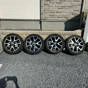 1円〜！トヨタ ヤリス 純正 オプション 16インチ 6J +45 PCD100 185/55R16 ヴィッツ アクア フィールダー　エコピアEP150 ラジアル