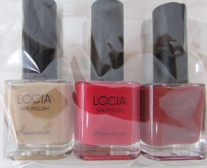 LOCIA Nail POLISH ネイルカラー　3本セット　17　22　29