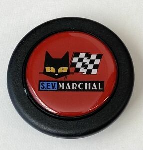 マーシャル ホーンボタン Marchal クラクションボタン ホーン momo ステアリングアクセサリー 内装 猫 赤 レッド
