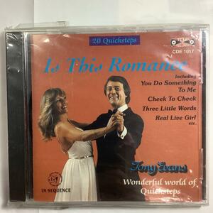 社交ダンス Is This Romance Tony Evans 新品未開封 輸入盤CD CDE 1017