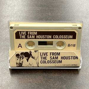 1216M ザ・ビートルズ 研究資料 LIVE FROM THE SAM HOUSTON COLOSSEUM カセットテープ / THE BEATLES Research materials Cassette Tape
