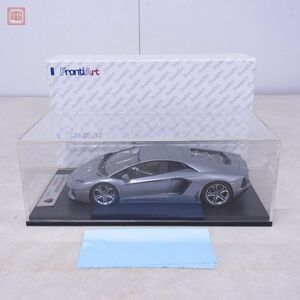 FrontiArt 1/18 ランボルギーニ アヴェンタドール シルバーグレー Lamborghini Aventador【20