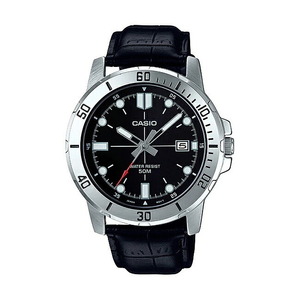 【新品・箱なし】カシオ CASIO 腕時計 MTP-VD01L-1E メンズ スタンダード STANDARD クォーツ ブラック