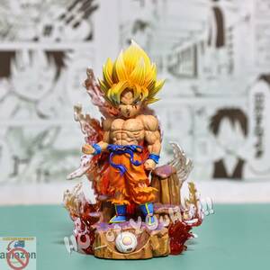 国内即日発送 DRAGON BALL ドラゴンボール フィギュア 孫悟空 超サイヤ人 QJ スタジオ GK完成品