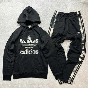 新品未使用 Mサイズ adidas Originals スウェット セットアップ アディダス オリジナルス パーカー フーディ ジョガーパンツ 裏起毛