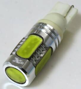 GTX T10 ホワイト LED SMD ウェッジ バルブ シングル 白点灯 電球 全長40mm 面発光 使用品 点灯確認済 同梱不可