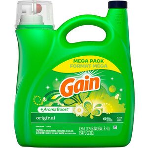 洗濯洗剤 大容量 液体 ゲイン オリジナル 4.55L 154oz P&G Gain 洗濯用洗剤 輸入洗剤 アメリカ製 アメリカ雑