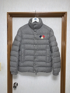 1 MONCLER BREVAL ウール ダウンジャケット モンクレール