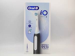 【未開封】BRAUN ブラウン 電動歯ブラシ Oral-B オーラルB iO3 iOG3.1A6.0 BK マットブラック [15292-bjjj]