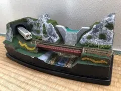 車両付き鉄道ジオラマ3(砂防ダムの風景)