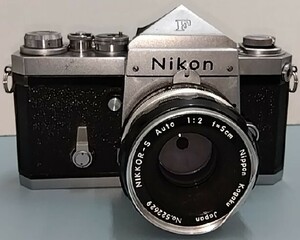 Nikon F 前期 Eye Level Silver Body MF SLR Film Camera アイレベル シルバー ボディ フィルムカメラ ニコン 富士山マーク #2179