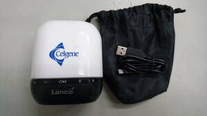 ■ Lenco Portable Bluetooth Speaker　スピーカー 　BTS-110 C